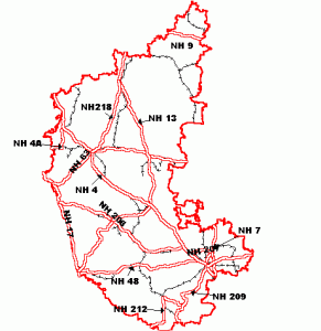 National Highways in Karnataka