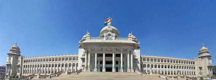 Responsibilities Of Elected Representatives In Bangalore ,Karnataka Tourism, Vidhana Soudha in Bengaluru. Photographer Muhammad Mahdi Karim/Augustus