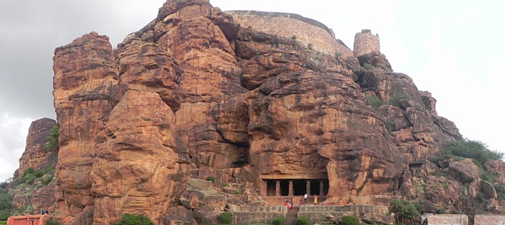 cave temple in Karnataka, Badami fort, Bdami, Badami Sightseeing