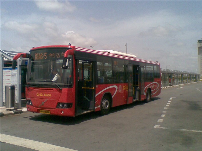 Volvo bus to Bangalore International Airport