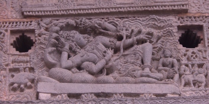Vishnu in Belur temple
