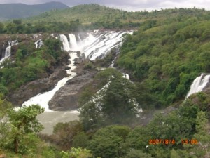 Mandya, Barachukki waterfalls, Shivanasamudra