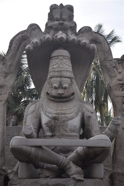 Lakshmi Narasimha Statue, Hampi