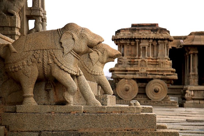 ramayana circuit, Karnataka Tourism, Stone chariot, Hampi Sightseeing