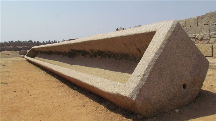 Large Stone Trough, Kamalapuram, Hampi. Photographer Ssenthilkumaran
