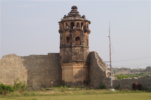 Watch Tower, Lotus Mahal, Hampi. Copyright Karnataka.com