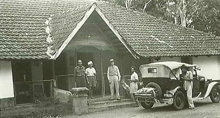 A photo from the 19th Century @ Tata Plantation Trails, Coorg
