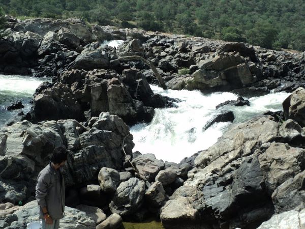 Mekedatu Falls. Source Karthik Prabhu