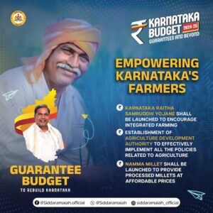 Karnataka Budget 2024 presented by Chief Minister Siddaramaiah. Image source: @siddaramaiah